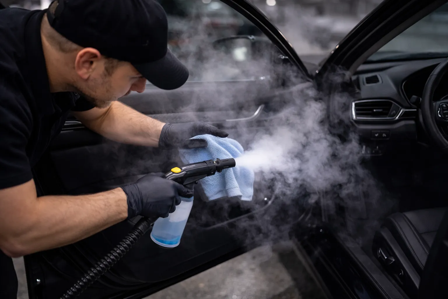 gebze car detailing buharlı hijyen uygulaması