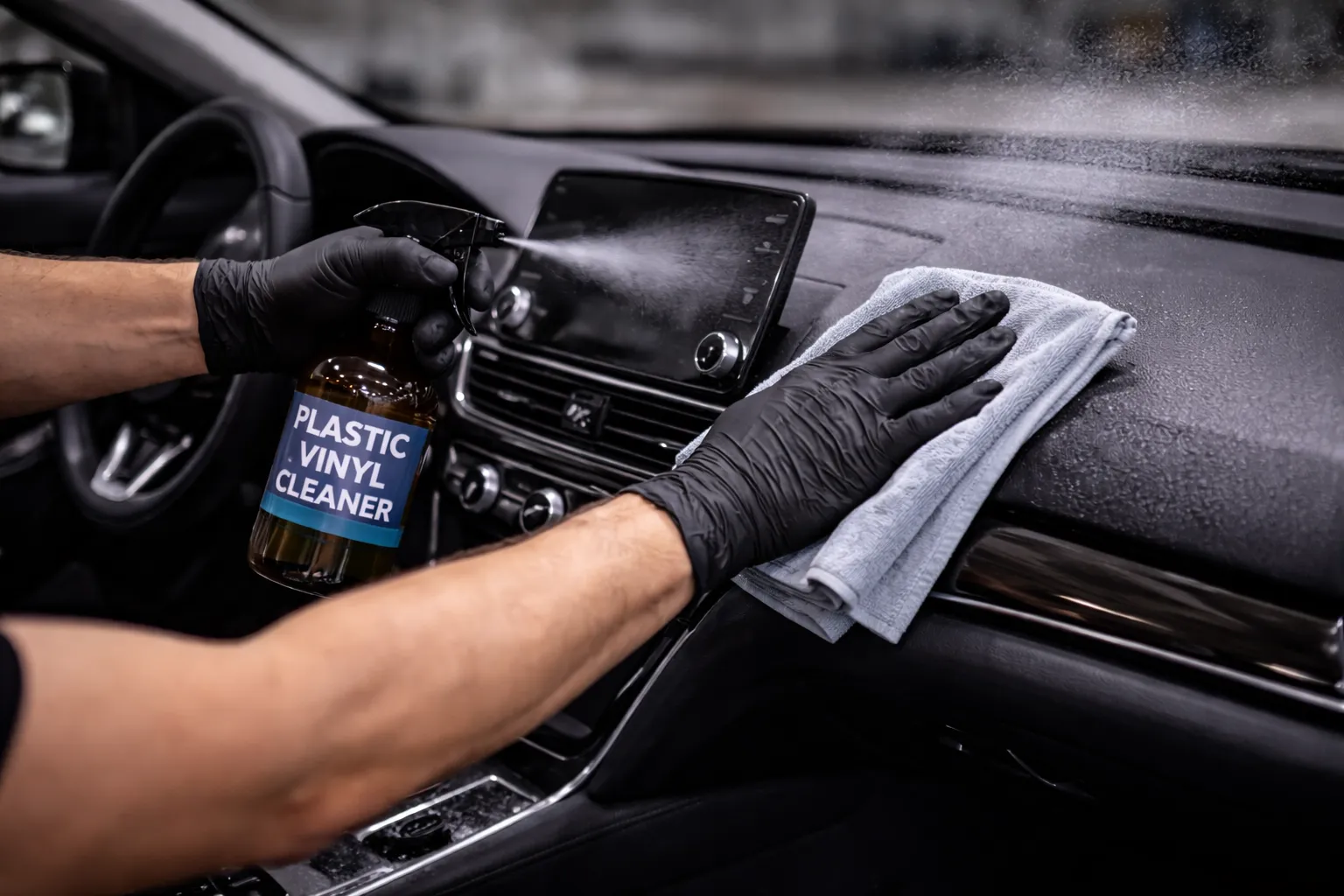 gebze car detaling torpido ve plastik temizliği